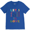 let's fall in love V-Neck Tee