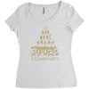 illuminati Women's Triblend Scoop T-shirt