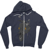 classic scooter Zipper Hoodie