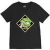 snake green V-Neck Tee
