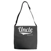 uncle since 2015 Adjustable Strap Totes
