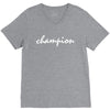 CHAMPION Logo V-Neck Tee