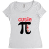 Cutie Pi Women's Triblend Scoop T-shirt