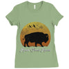 roam sweet roam slouchy Ladies Fitted T-Shirt