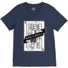 king and skull V-Neck Tee