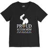 proud Autism  mom V-Neck Tee