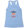 independence day 4th july star america american flag Racerback Tank