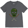 skull grass V-Neck Tee