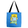 meow is running Tote Bags