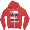cool story babe, now make me a sandwich Zipper Hoodie