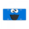 Cookie Monster Face License Plate