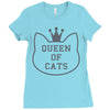 queen of cats Ladies Fitted T-Shirt