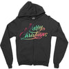 merry christmas Zipper Hoodie