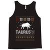 santa taurus christmas ugly t shirts Tank Top