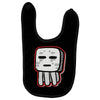 minecraft ghast drawing Baby Bibs