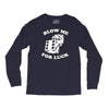 blow me for luck casino Long Sleeve Shirts