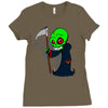 grim reaper Ladies Fitted T-Shirt