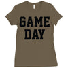 game day Ladies Fitted T-Shirt