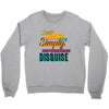 single mom's cools t shirts Crewneck Sweatshirt