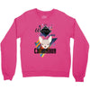who loves chihuahua Crewneck Sweatshirt
