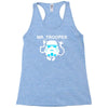 mr trooper movie inspired Racerback Tank
