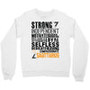 Strong Independent Motivated Sagittarius Crewneck Sweatshirt