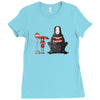 my hungry neighbor Ladies Fitted T-Shirt