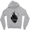 eiffel heart Zipper Hoodie
