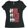 rude good better best, ideal birthday gift or present Women's Triblend Scoop T-shirt