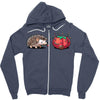 pins and needles Zipper Hoodie