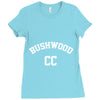 bushwood country club Ladies Fitted T-Shirt