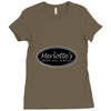 merlottes bar and grill t shirt Ladies Fitted T-Shirt