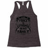 The force is strong in my family... Racerback Tank