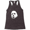 halloween mask Racerback Tank