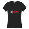 may the panda force be with you Women's V-Neck T-Shirt