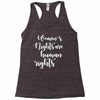 womens rights are human rights Racerback Tank