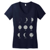 know your moons Women's V-Neck T-Shirt