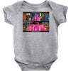 silence the mind Baby Onesie