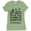 i teach mine science teacher Ladies Fitted T-Shirt