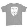anonymous mask Youth Tee