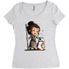 bbffs Women's Triblend Scoop T-shirt