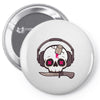 skully Pin-back button