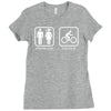 problem solved Ladies Fitted T-Shirt