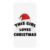 this girl loves christmas iPhoneX