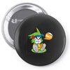rufu  the green wolf Pin-back button