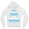 The Best Poppy Was Born In September Zipper Hoodie
