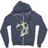 linkage Zipper Hoodie