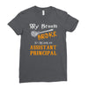 assistant principal Ladies Fitted T-Shirt