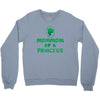 mother's day mommom of a princess Crewneck Sweatshirt