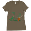 at last we meet Ladies Fitted T-Shirt